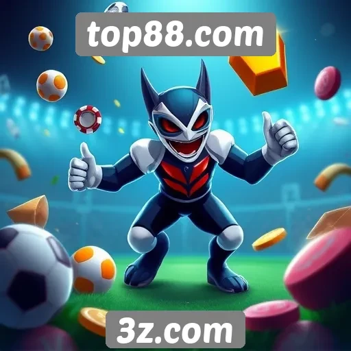 Principais jogos em destaque no site top88.com