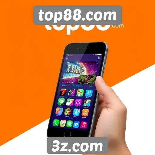 Experiência do usuário no top88.com em dispositivos móveis